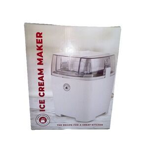 CHEF' COUNTER CC-279-WT ICE CREAM MAKER WHITE COLOR NEW